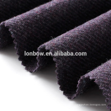 Британский стиль фиолетовый 100% шерсть твил твид для крышки